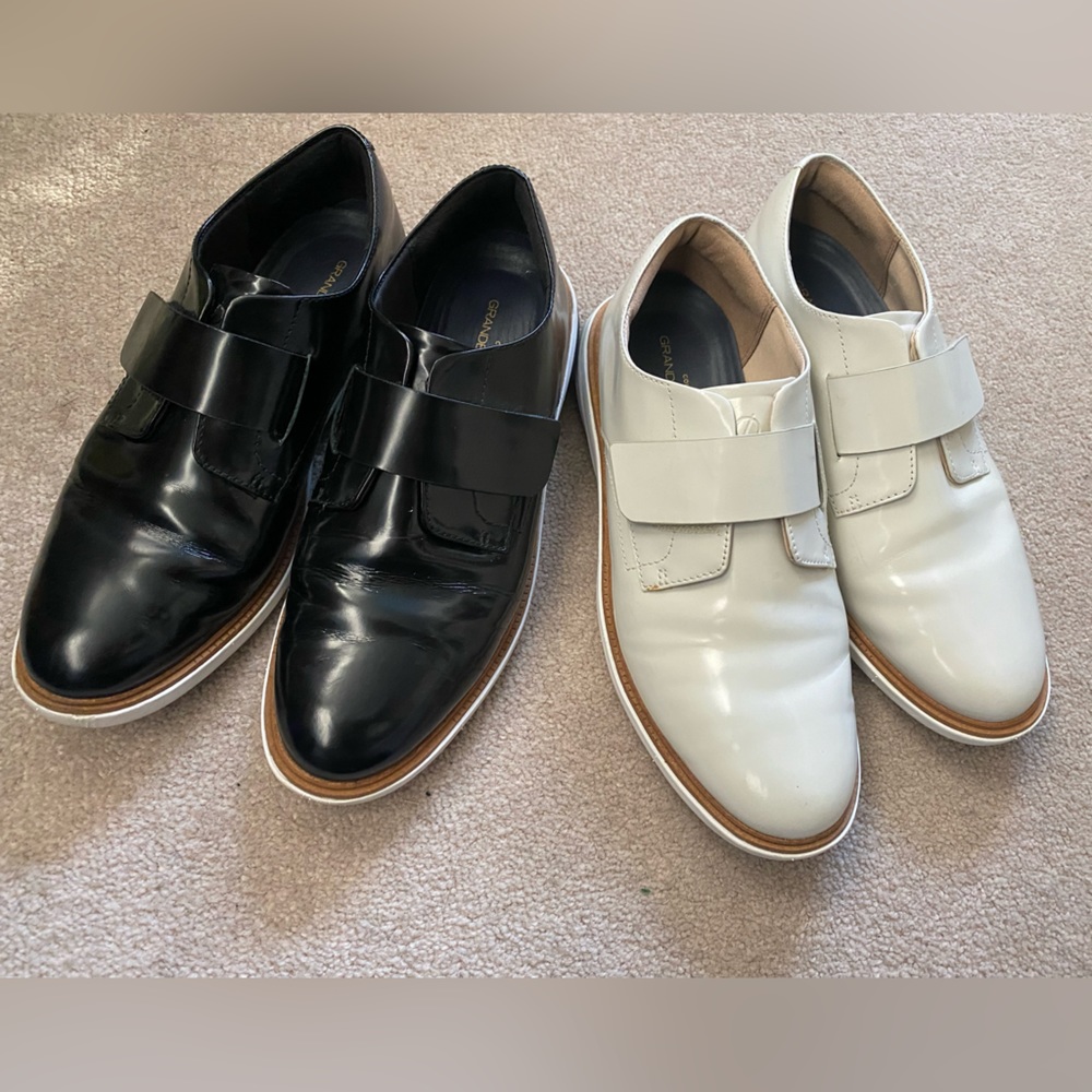 COPY - Cole Haan ONE pair of black monk strap zero grand size 6.5